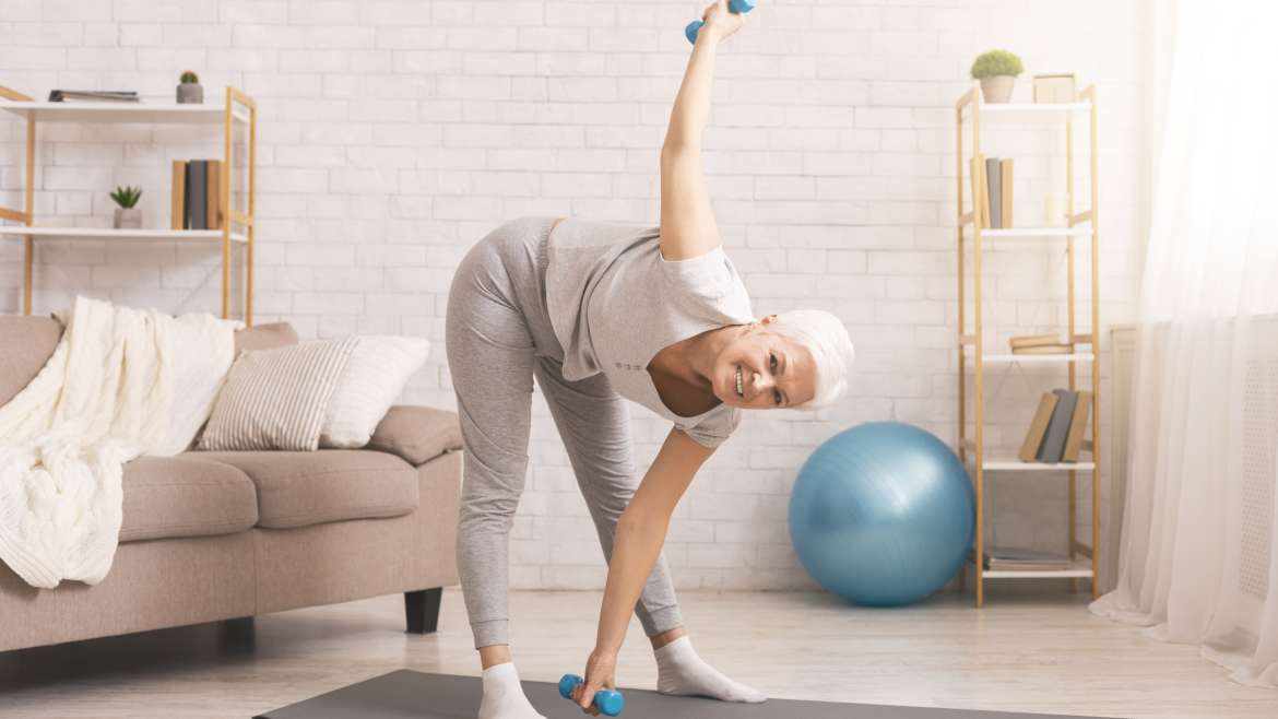 Not just gymnastics – home exercises for seniors to help keep their bodies fit