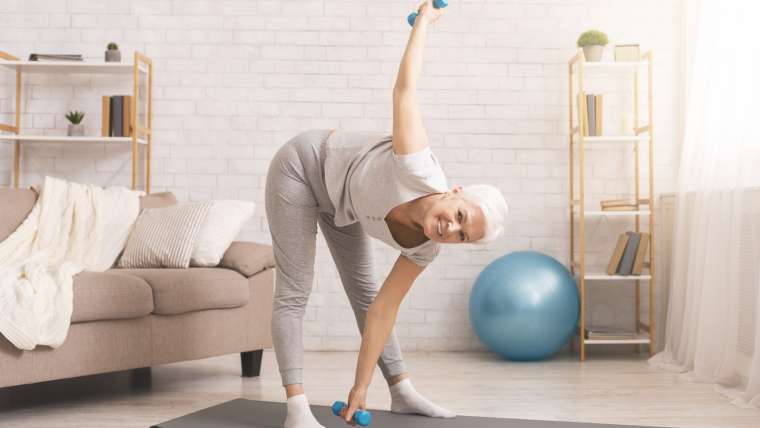 Not just gymnastics – home exercises for seniors to help keep their bodies fit
