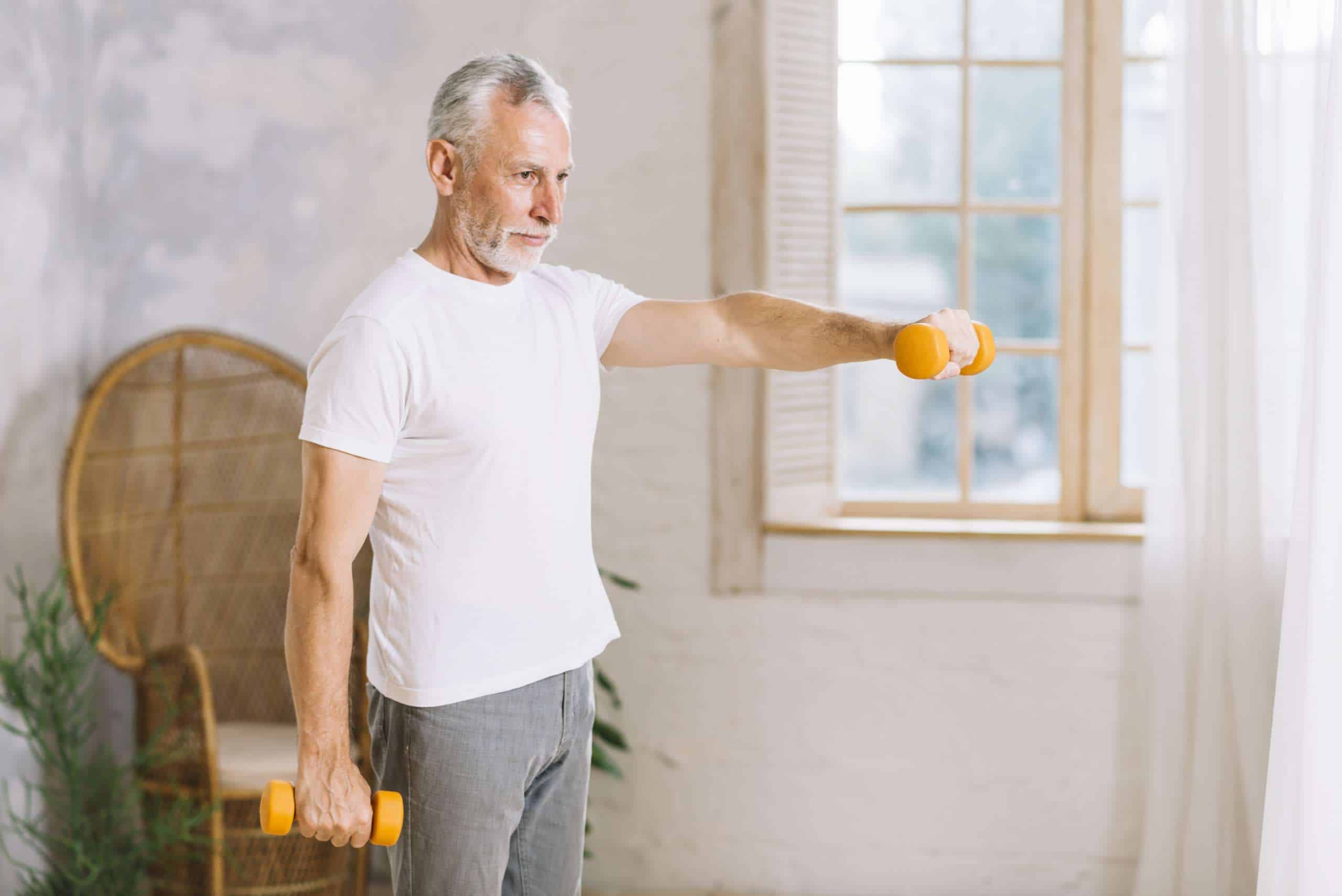 How do you keep your muscles fit after age 65?