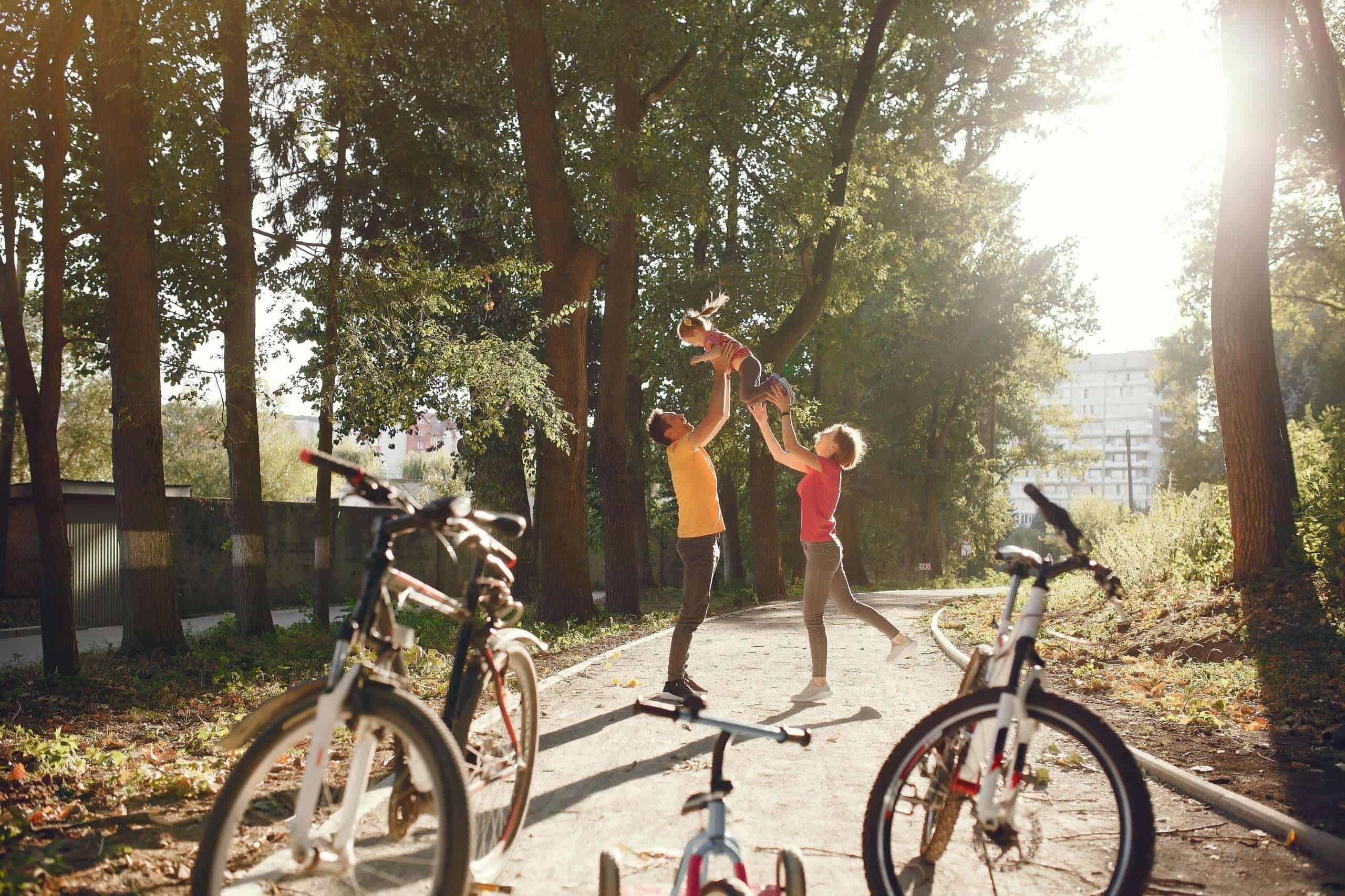 Healthy habits of active families