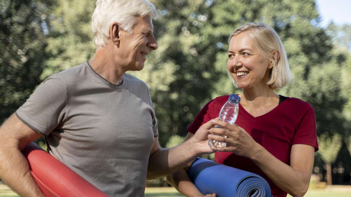 How do you encourage your advanced age parent to get regular physical activity?