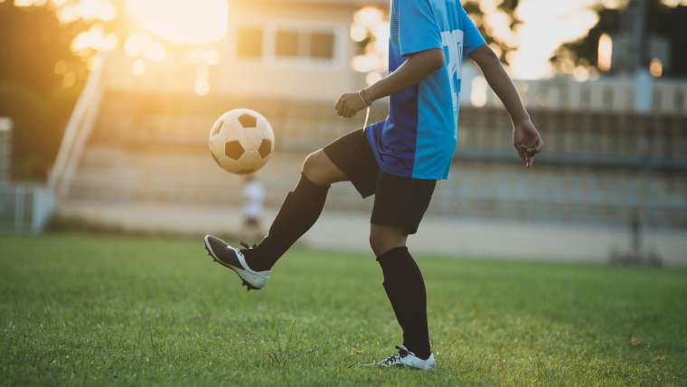 Sports accessories for the young soccer player